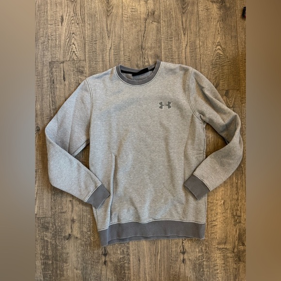 Under Armour Men’s Icon Fleece Crew Neck - Picture 2 of 4